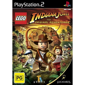 Lucas Art Lego Indiana Jones The Original Adventures Refurbished PS2 Playstation 2 Game